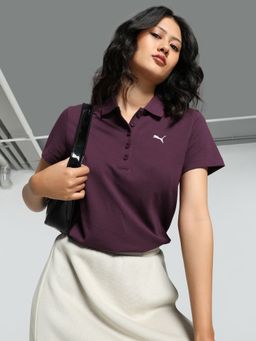 Puma - Ess Polo Womens Wine T-Shirt