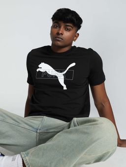 Puma - Desert Road Graphic Mens Black T-Shirt
