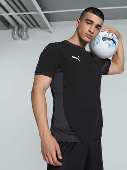 Puma - Team Final Jersey Mens Black T-Shirt