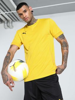 Puma - Team Goal Matchday Jersey Mens Yellow T-Shirt