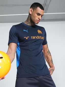Puma - Om Training Jersey Mens Navy Blue T-Shirt