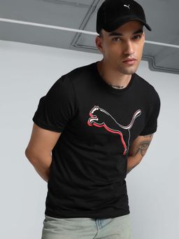 Puma - Graphic 22 Mens Black T-Shirt