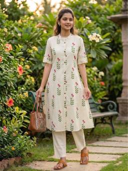 GOPIPREM - Pure Cotton Kurta And Pants