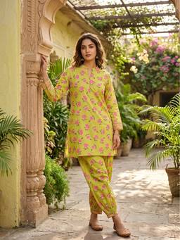 GOPIPREM - Pure Cotton Kurta And Salwar Set