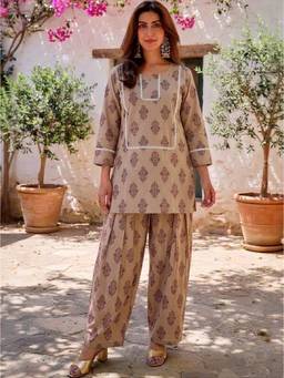 GOPIPREM - Pure Cotton Kurta And Salwar Set