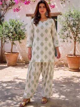 GOPIPREM - Pure Cotton Kurta And Salwar Set