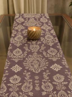 Akira Furnishings - Floral Mughal Motif Table Runner (4 Seater)
