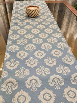 Akira Furnishings - Sunburst Motif Table Runner (4 Seater)