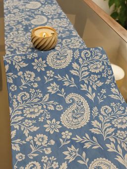 Akira Furnishings - Heritage Paisley Print Table Runner (4 Seater)