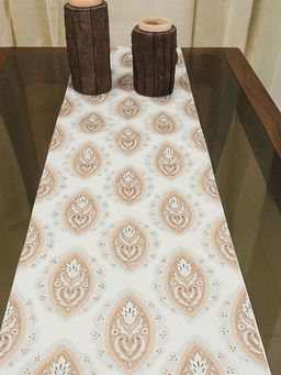 Akira Furnishings - Floral Teardrop Table Runner (4 Seater)