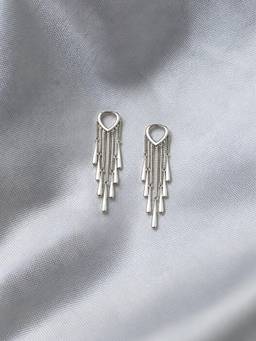 Axora Life - 925 Sterling Long Waterfall Dangle Earrings