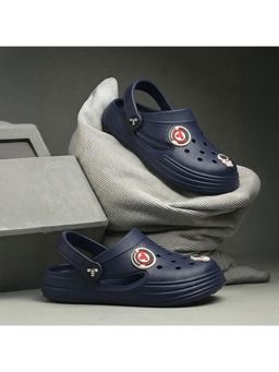 toothless - Kids Boys Navy Blue Clogs
