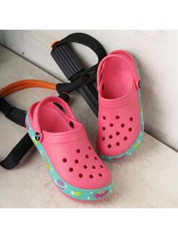 toothless - Boys Red EVA Soft Sole Comfort Fit Lightweight Comfortable Casual Clogs