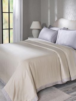 Maspar - Soft Breathable & Summer Ready Solid Cotton Tencel Dohar - 80 GSM (Single)