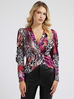 Guess - Women Multicolor Printed Top
