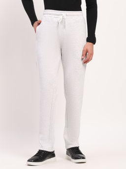 Global Republic - Men Cotton Grey Regular Fit Lower Trackpant