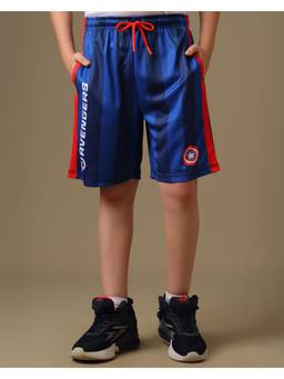 Kidsville - Marvel Comics Captain America Graphic Basketball Shorts
