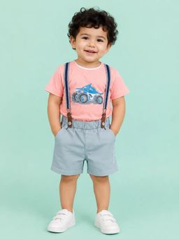Bloom Up - Monster Truck Graphic Co-ord Set for Boys