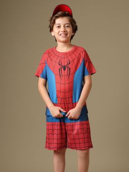 Kidsville - Marvel Spider-Man Brand New Day Casual Costume T-Shirt and Shorts