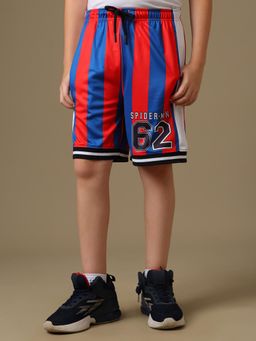 Kidsville - Marvel Spider-Man Brand New Day Graphic Boys Basketball Shorts