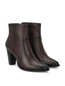 Delize - Women Brown High Heeled Boots