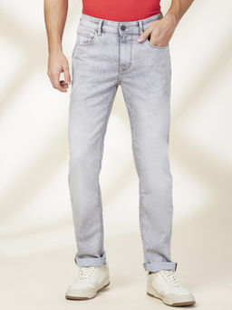 Being Human - Men Grey Casual Cotton Regular Jeans