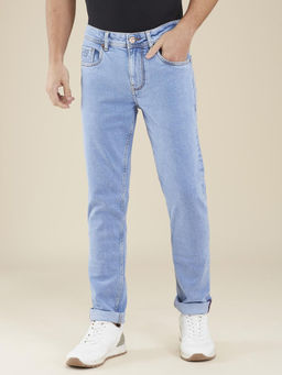 Being Human - Men Blue Casual Cotton Slim Jeans