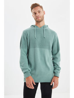Trendyol - Man Green Sweater
