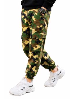 Trampoline - Multi-Color Camouflage Cotton Joggers