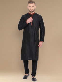 Sanwara - Men's Stylish and Dapper Woven Design Kurta