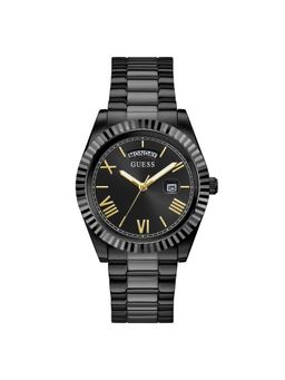 Guess - Men 42 mm Black Dial Analog Watch- GW0265G4 (Medium)