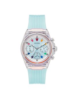 Guess - Women 39 mm Blue Dial Analog Watch- GW0438L8 (Medium)