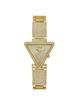 Guess - Women 30 mm Gold Dial Analog Watch- GW0644L2 (Medium)