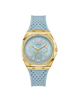 Guess - Women 39.5 mm Blue Dial Analog Watch- GW0694L1 (Medium)