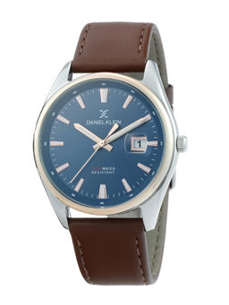 Daniel Klein - Blue Round Analog Watch For Men - DK.1.12299 - 5