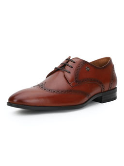 Louis Philippe - Solid/plain Brown Brogues