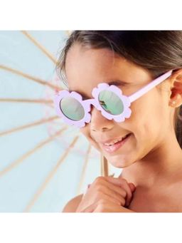 Babiators - Polarized Flower Irresistible Iris Purple Mirrored Sunglass