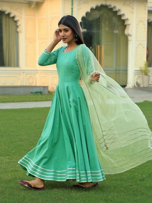 saoirse ronan green dress Green Sharara Suit- Indian Clothing in Denver, CO and Aurora, CO- India Fashion X M main image 1