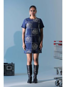 Manvi Daga - Sketch Work Bloom Dress