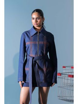 Manvi Daga - Mirchi Denim Skirt Set