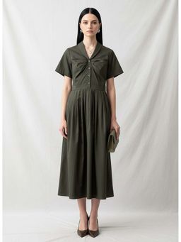 VANTEN - Green Madelyn Dress