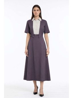 VANTEN - Purple Adele Dress