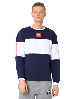 Puma - Men's Rebel Block Crew FL Sweatshirt