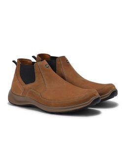 WOODLAND - Men Brown Chelsea Boots