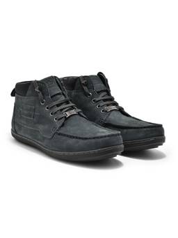 WOODLAND - Men Dark Navy Blue Casual Boot