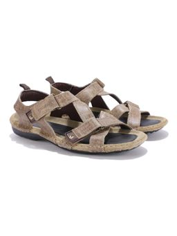 WOODLAND - Men Khaki Floater Sandals