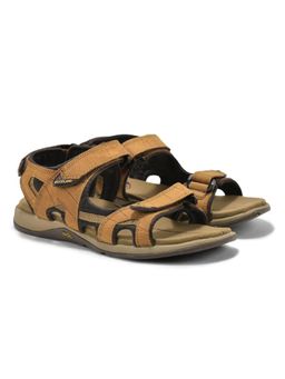 WOODLAND - Men Brown Floater Sandals