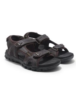 WOODLAND - Men Dark Brown Sandals