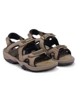 WOODLAND - Men Floater Khaki Sandals