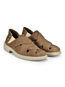 WOODLAND - Men Khaki Sandals
